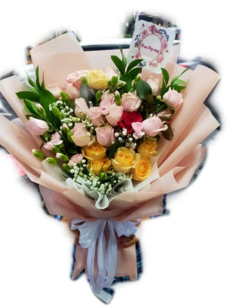 Hand Buket Bunga Bintang Florist Gresik