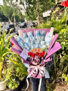 Hand Buket Uang Bintang Florist Gresik