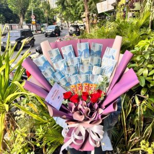 Hand Buket Uang Bintang Florist Gresik