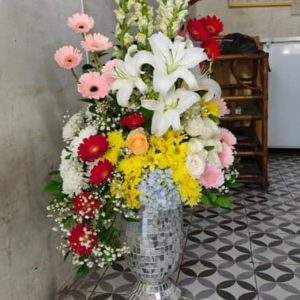 Bunga Standing Krans Bintang Florist Gresik