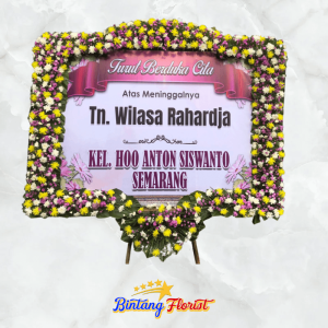 papan bunga duka cita Bintang Florist Gresik