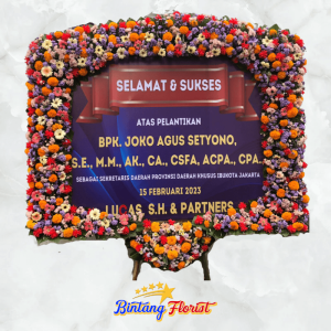 Bunga Papan Sukses Bintang Florist Gresik