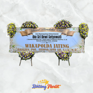 Bunga Papan Duka Cita Bintang Florist Gresik