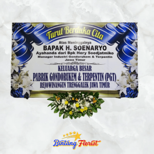 Bunga Papan Duka Cita Bintang Florist Gresik