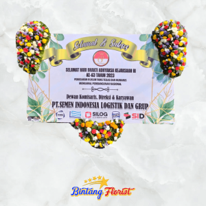 Papan ucapan sukses Bintang Florist Gresik