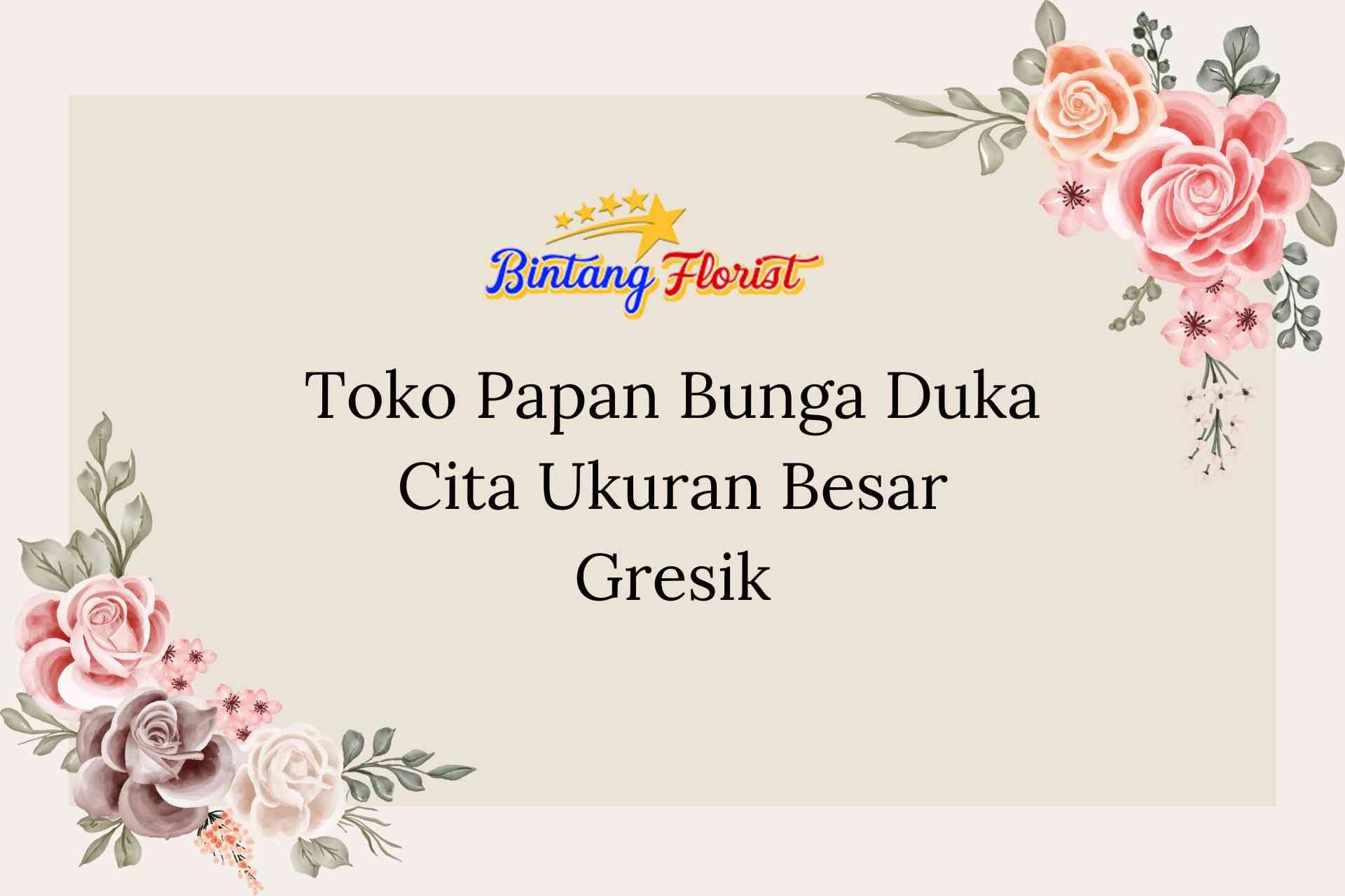 Toko Papan Bunga Duka Cita Ukuran Besar Gresik